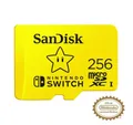 Sandisk microSDXC UHS-I Speicherkarte 256GB für Nintendo Switch Speicherkarte