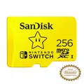 Sandisk microSDXC UHS-I Speicherkarte 256GB für Nintendo Switch
