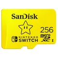 SANDISK microSDXC™-Karte, Speicherkarte für Nintendo Switch™, 256 GB, Gelb