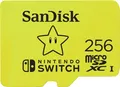 Sandisk microSDXC 256GB UHS-I für Nintendo Switch Speicherkarten