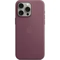 Apple FineWoven Case with MagSafe Mulberry, für iPhone 15 Pro Max, MT4X3ZM/A - bordeaux