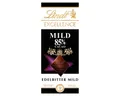 LINDT Schokolade, Lindt Excellence Edelbitter Mild 85 Prozent dunkle Schokolade 100g