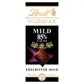 Lindt Excellence Edelbitter Mild 85 Prozent dunkle Schokolade 100g