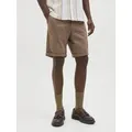 Jack & Jones Chinoshorts JPSTBOWIE JJSHORTS S mit Aufschlag braun S