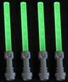 Lego Lightsaber Lot of 4: Glow-in-the-Dark Lightsabers with Hilts by LEGO