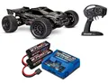 Traxxas 78086-4 XRT 1/7 Brushless Race Truck 4x4 RTR TQi + TRX-8S Set Schwarz