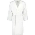Möve Unisex-Bademantel Superwuschel Kapuze Frottier, Kapuze, 100% Baumwolle weiß M