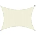 Sol Royal SolVision HS9 Sonnensegel 500x700cm rechteckig Creme HDPE