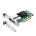 Netzwerkkarte PCIe 10Gb SFP+ Dual Ports Ethernet LAN Adapter für Windows/Linux