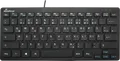 MR OS112 - Tastatur, USB, schwarz, flach, kompakt
