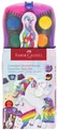 FABER-CASTELL Deckfarbkasten CONNECTOR Einhorn 12 Farben