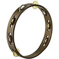 Meinl Percussion TA1VM-WB - 10 Zoll Vintage Wood Tambourine, Single Row, Mixed J... - Tambourin