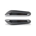 SLPRO LED Blinker Schwarz Smoke, Paar, Kompatibel mit BMW 1er E81 E82 E87 E88, 3er E90 E91 E92 E93, 5er E60 E61, X1 E84, X3 E83