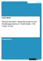Pandora Revisited - Figurenkonzeption und Handlungss[...] | Buch | 9783638822558