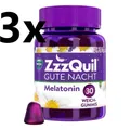 🌛 WICK ZzzQuil Gute Nacht Waldfrüchten Weichgummis 3x30 Stück ZZZ WICKS TOP 💤