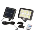 EASYmaxx Solarstrahler Bewegungsmelder Carport Beleuchtung Wand Strahler Fluter
