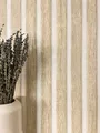 NEWROOM Vliestapete Beige Holzoptik Skandinavisch Paneele Wohnzimmer Zeitlos