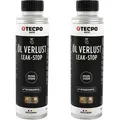 2x TECPO Öl-Verlust Leak Stop ESTER Motordichtmittel, 300 ml