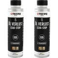 TECPO 2x Ölverlust Stop Ester 300 ml Motordichtmittel Motor-Öl Leak Stop Ölverlust