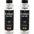 TECPO ÖLVERLUST LEAK STOP ESTER 2x 300 ml MOTORDICHTMITTEL MOTORÖL ÖL VERLUST