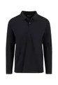 FYNCH-HATTON Langarm-Poloshirt aus Baumwolle Black/XL