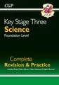 KS3 Science Complete Revision & Practice – Foundation (includes Online Edition, Videos & Quizzes) (CGP KS3 Revision & Practice)