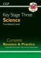 KS3 Science Complete Revision & Practice - Foundation (w by CGP Books 1789080673