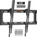 ELIVED TV Wandhalterung Neigbar Fernseher Wandhalterung 26-60 Zoll Flach Curved