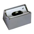 Chrom Fassung S14d Linienlampe für Osram Linestra Ralina Sockel Metall 35W + 60W