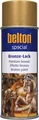 belton Special 400ml, Bronce-Lackspray gold seidenglänzend 323153 Bronzelack