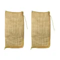 Jutesack Kartoffelsack Lagersack Jute Sack 100 kg 65x135 cm 230g/m² 2er Set 2 St