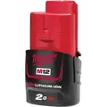 Milwaukee Akku M12B2 12V 2.0Ah Ersatzakku Akkupack Batterie Steckakku RedLithium