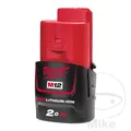 MILWAUKEE wiederaufladbare Batterie für Elektrowerkzeuge 12V 2AH M12 B2