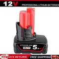 AKKU Für Milwaukee M12 LITHIUM XC 8,0Ah 12V 48-11-2402 M12B6 48-11-2460 M12B9