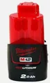 Original Milwaukee M12 B2 Akku 12V / 2,0Ah neu unbenutzt