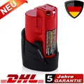 3500mAh 12V Lithium Akku für Milwaukee für M12 M12B2 M12B4 48-11-2402 48-11-2440