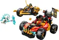 71864 LEGO NINJAGO Kais und Coles Kombi-Flitzer Bauset mit 3 Minifiguren (71864)
