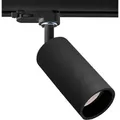 3-Phasewn Strahler EINLICHT für Schienensystem ''MASTA'' GU10, ØxL 54x100mm, schwarz - Schwarz