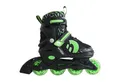 Best Sporting Schlittschuhe Inline Skates Kinder, verstellbar, ABEC 7, grün, türkisblau oder pink