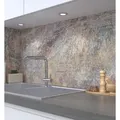 MyMaxxi Küchenrückwand Küchenrückwand selbstklebend Abstrakter abgenutzter Beton Folie, (Klebefolie passend geschnitten und gerollt B 220 cm x H 60 cm), Abgenutzter Beton B 220 cm x H 60 cm bunt 220 cm x 60 cm