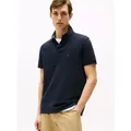 Tommy Hilfiger für Herren. MW0MW17770 Polo 1985 Regular navy (M), Lässig, Baumwolle, Kurzarm, Bio-Baumwolle, Nachhaltig