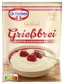 Dr. Oetker Süße Mahlzeit Grießbrei nach klassischer Art, 12er Pack (12 x 92 g), Mischung für Grießbrei für eine Hauptmahlzeit oder als süße Mahlzeit zwischendurch