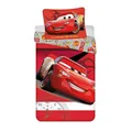 Disney Cars Legend Wende-Bettbezug aus 100 % Baumwolle und Kissenbezug in Übergröße, für Kinder, Auto-Fans