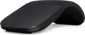 Microsoft Surface Arc Mouse Maus optisch 2 Tasten drahtlos Bluetooth 4.0 Schwarz kommerziell (FHD-00017)