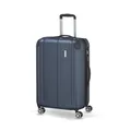Hartschalenkoffer mittelgroß, erweiterbar, 4 Rollen, City, Trolley mit kratzf...