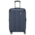 Travelite City - 4-Rollen-Trolley erw. M 68 cm (marine)