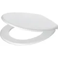 SANIBEL 1001 WC-Sitz mit Deckel Bügelbefestigung aus edelstahl weiß 8074704 - Weiß