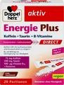 Doppelherz Energie Plus Koffein + Taurin + B-Vitamine DIRECT 20 Portionen