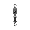 Mares Erwachsene Standard Retractor Edelstahl with Lock Befestigung, Black, One Size