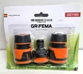 GRIFEMA Schlauchverbinder Set, 1/2"" Garten Schlauchverbinder, 1/2"" W... GE1103
